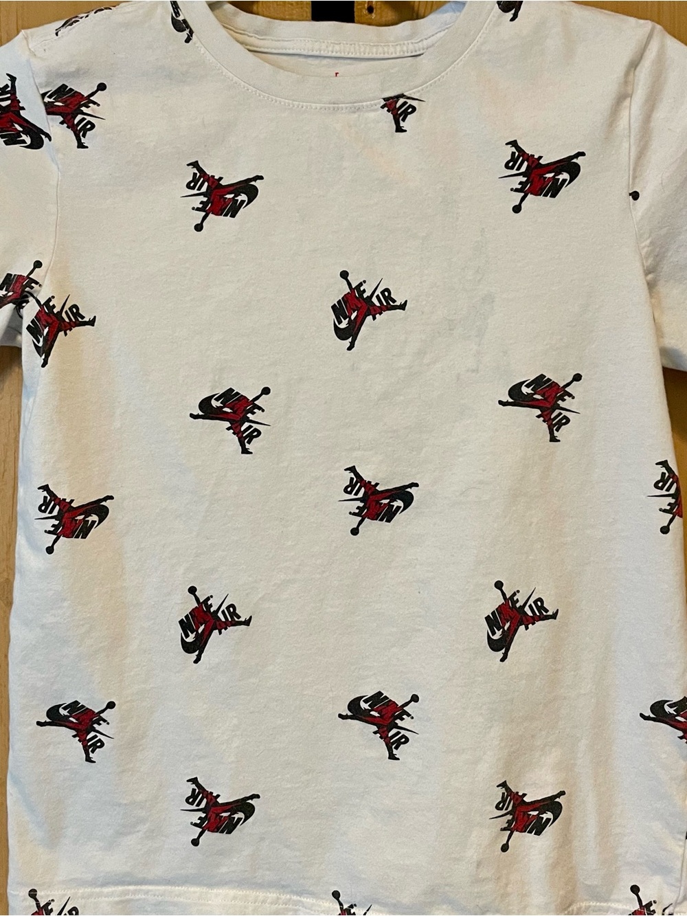 Jordan Boys All-Over Print Nike Air Jumpman T-Shirt